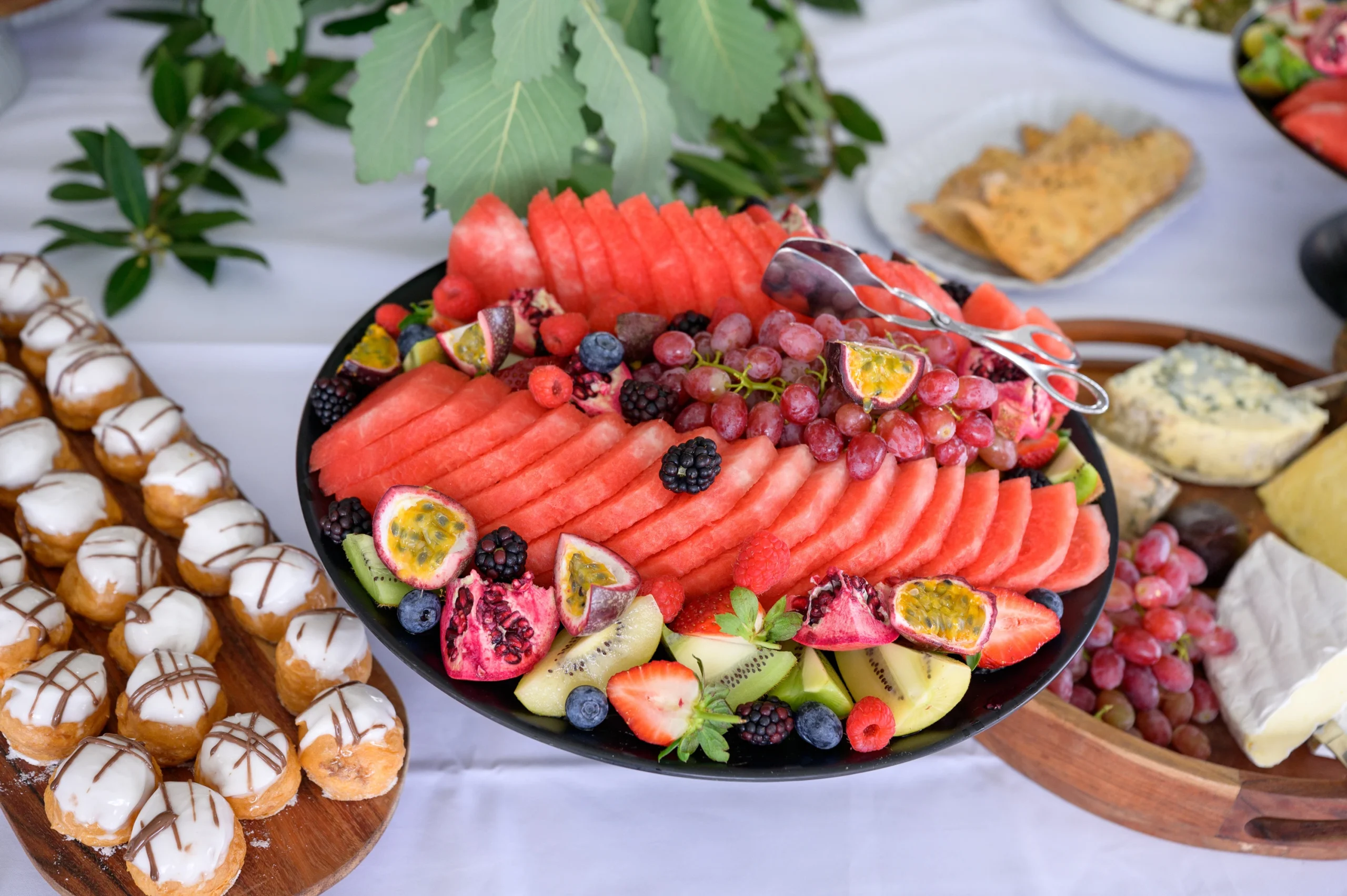 Event catering Image Slider place fruits