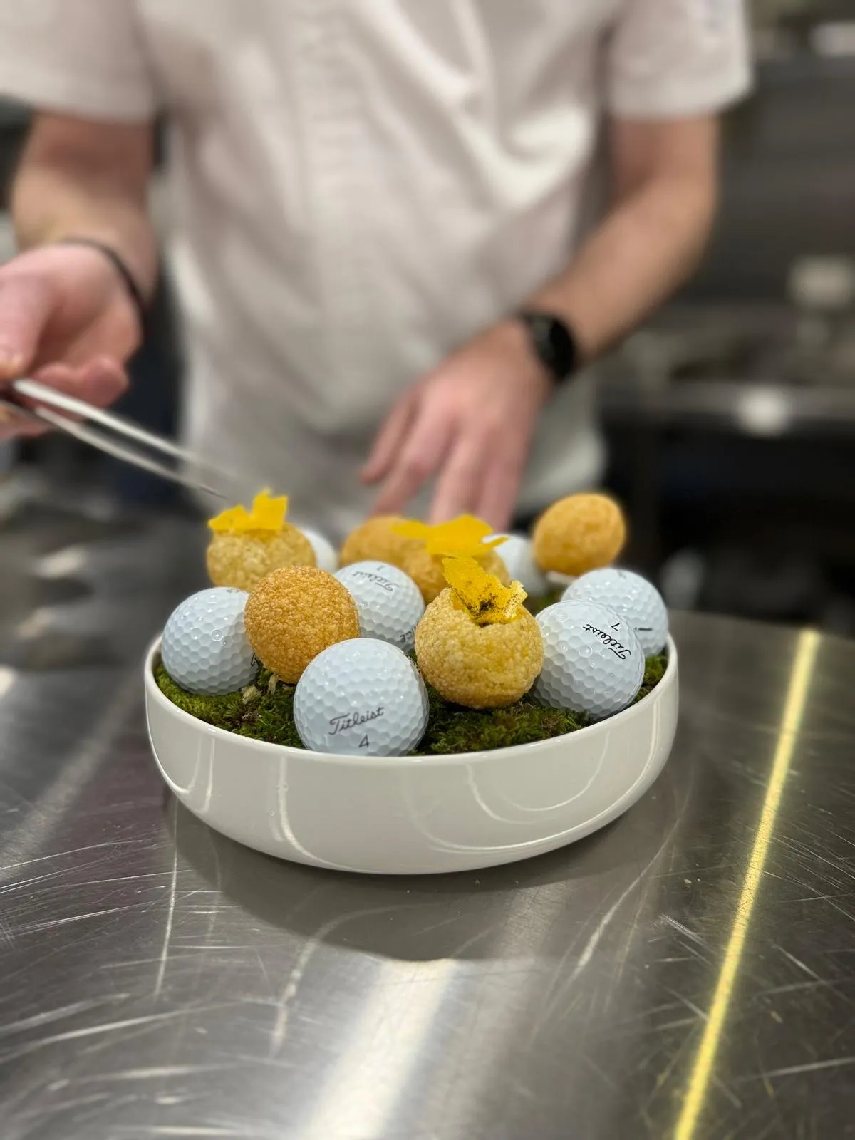 Sweetcorn Cloud at Catering the Grand Launch of The Golf Sanctuary
